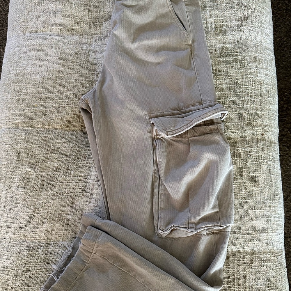 Zara men Light Tan Cargo‎ pants